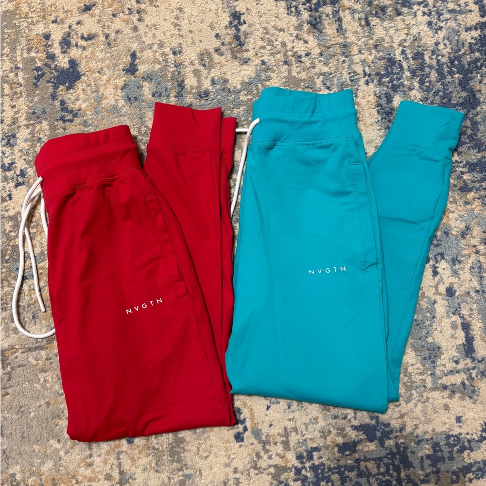 NVGTN Pink and Blue Joggers